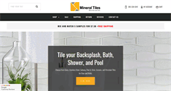 Desktop Screenshot of mineraltiles.com